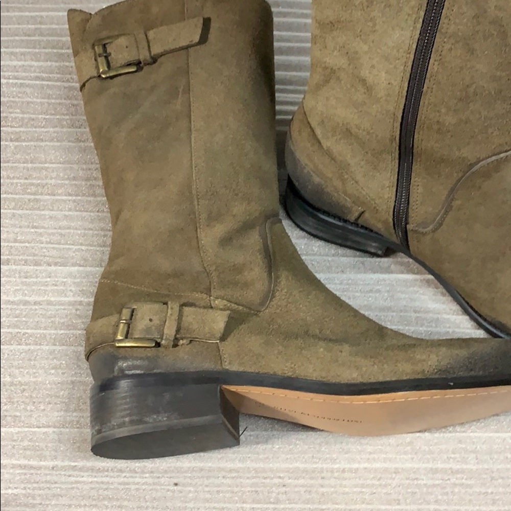 Steve Madden Luxe Tory Boot in Suede Brown - Picture 2 of 10